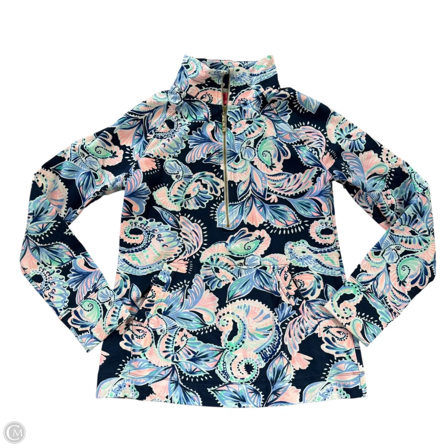 Jacket Designer By Lilly Pulitzer In Floral Print, Size: Xs