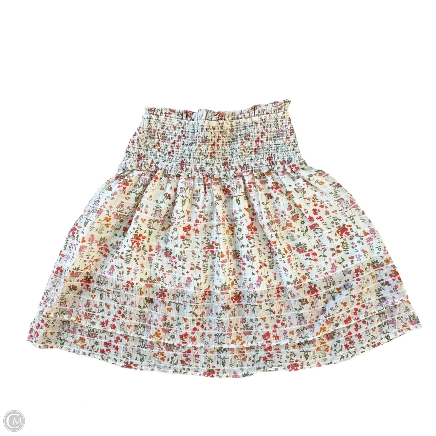 Skirt Mini & Short By Dex In Floral Print, Size: S