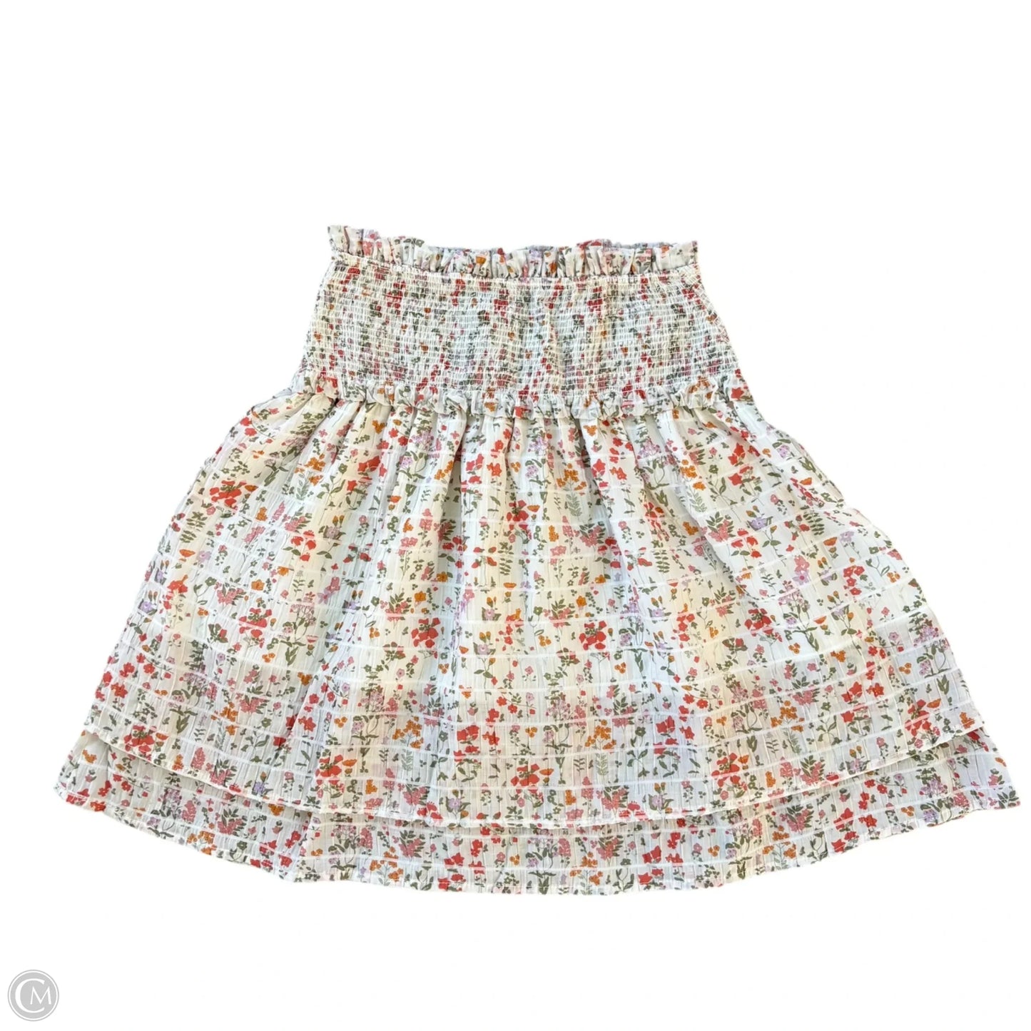 Skirt Mini & Short By Dex In Floral Print, Size: S