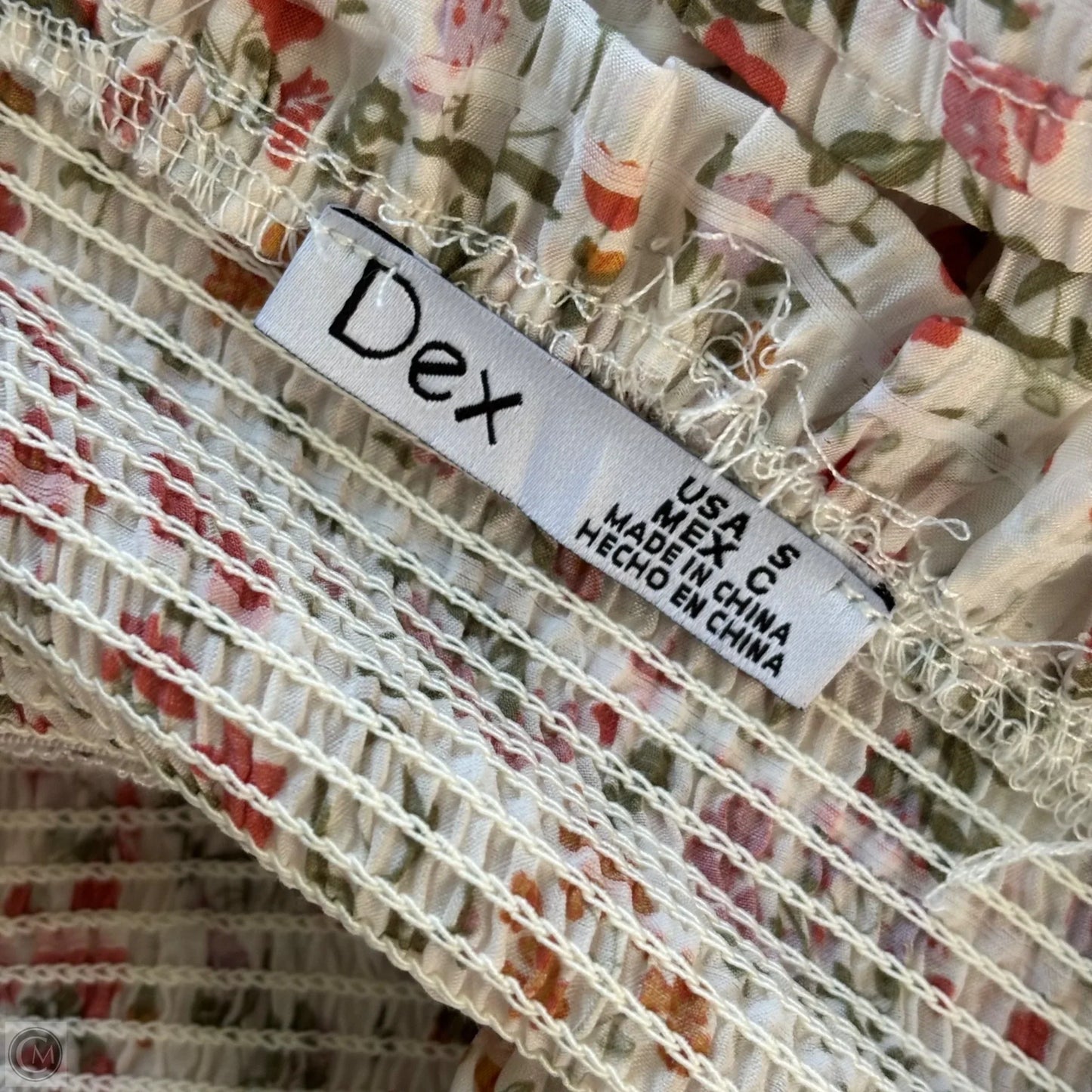 Skirt Mini & Short By Dex In Floral Print, Size: S