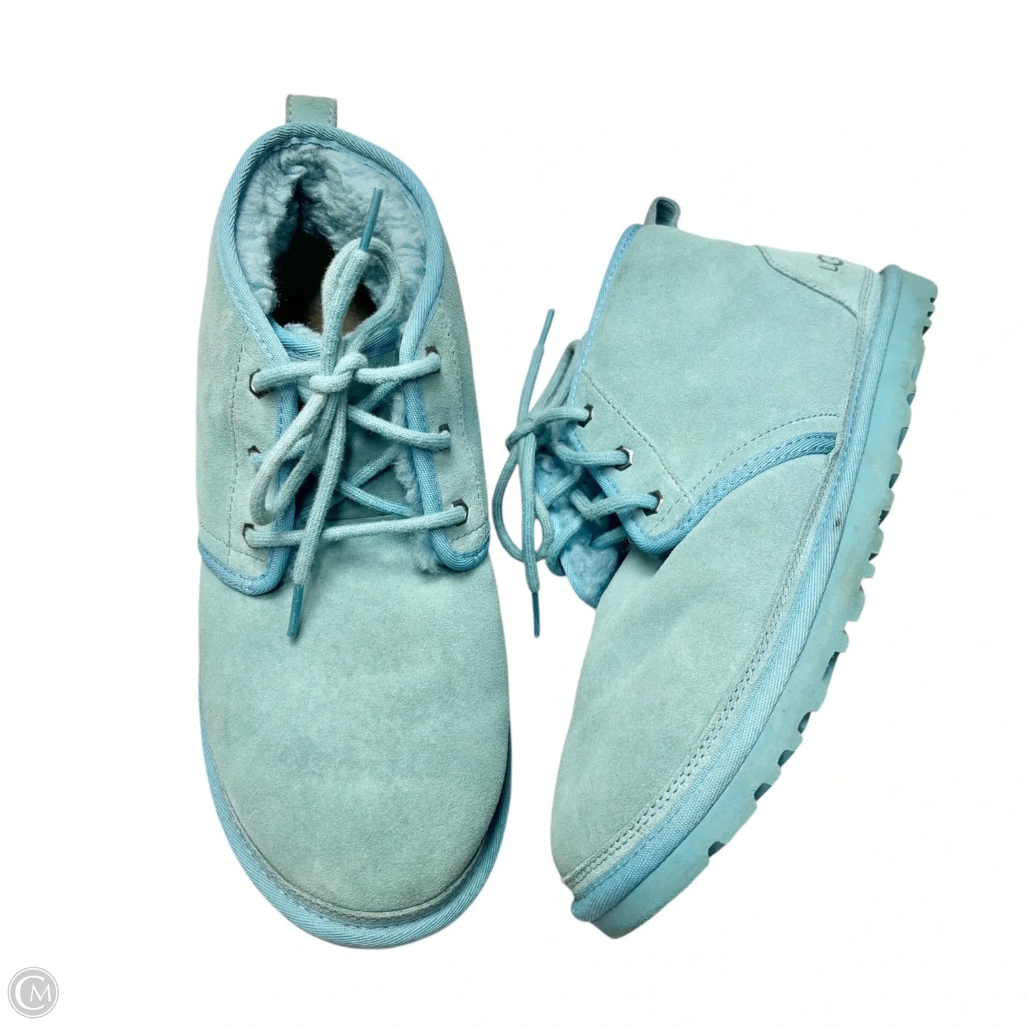 Boots Designer By Ugg In Blue, Size: 11