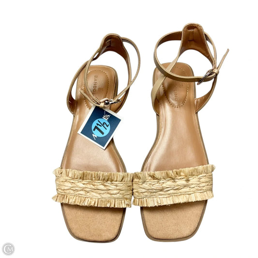 Sandals Flats By Bandolino In Tan, Size: 7.5
