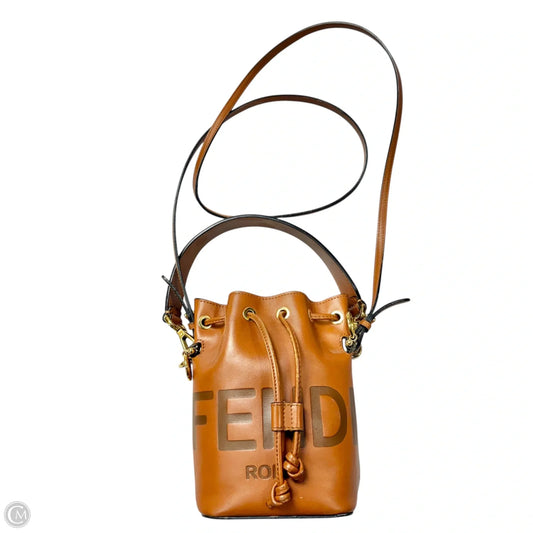 Crossbody Luxury Designer By Fendi, Size: Small