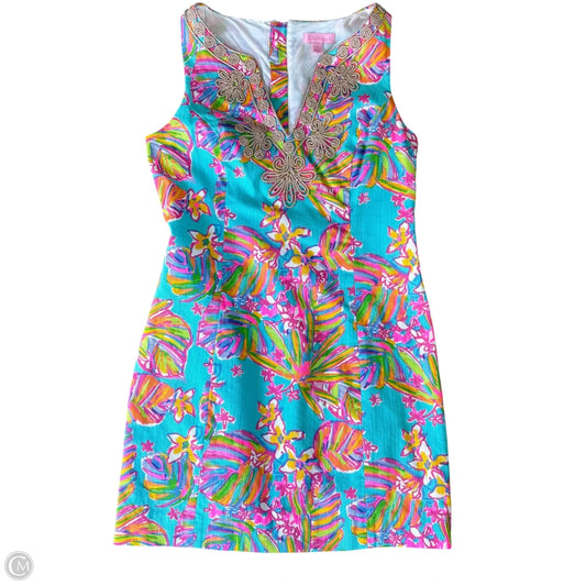 Dress Designer By Lilly Pulitzer In Floral Print, Size: S