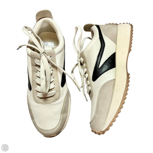 Shoes Sneakers By Dolce Vita In Black & Cream, Size: 8