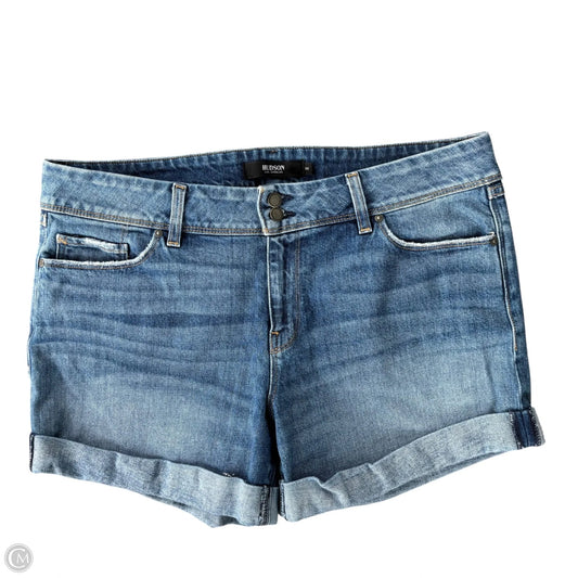 Shorts By Hudson In Blue Denim, Size: 14