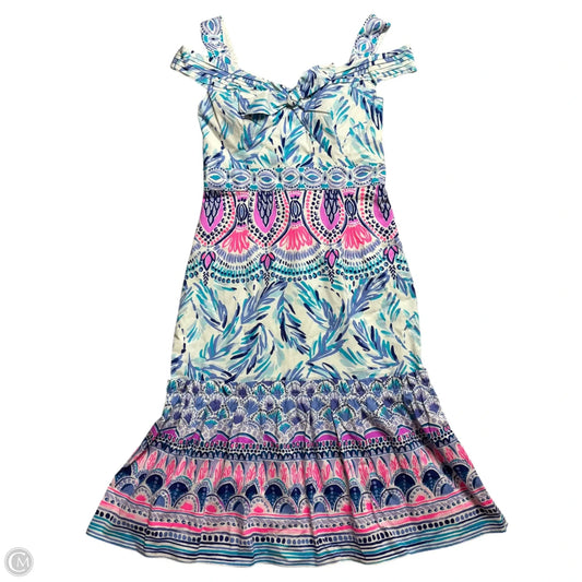 Dress Designer By Lilly Pulitzer In Floral Print, Size: Xs