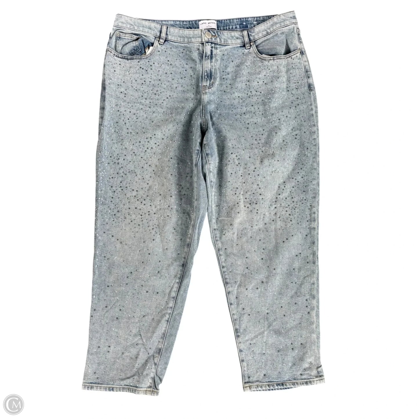 Jeans Straight By Lane Bryant In Blue Denim, Size: 20