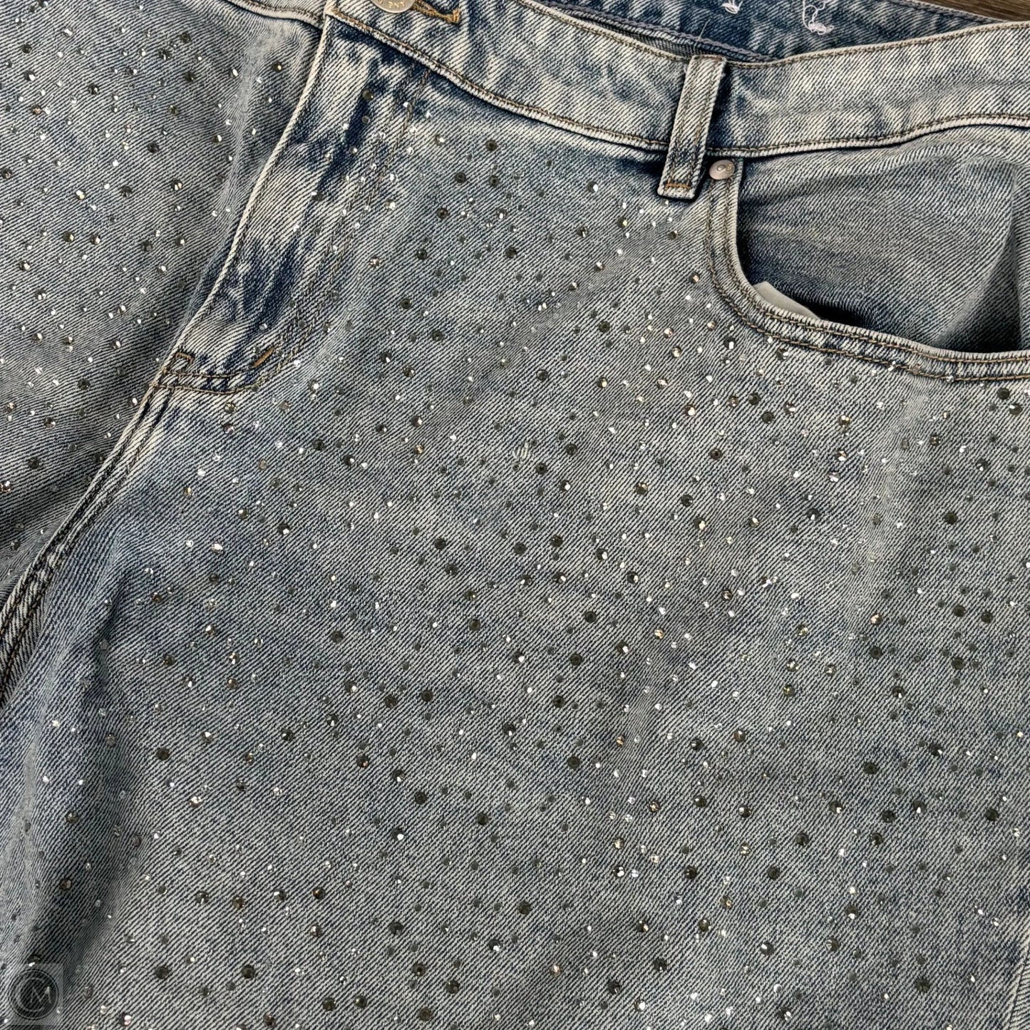 Jeans Straight By Lane Bryant In Blue Denim, Size: 20