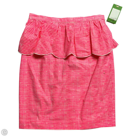 Skirt Designer By Lilly Pulitzer In Plaid Pattern, Size: S