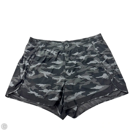 Athletic Shorts By Athleta In Camouflage Print, Size: 3x