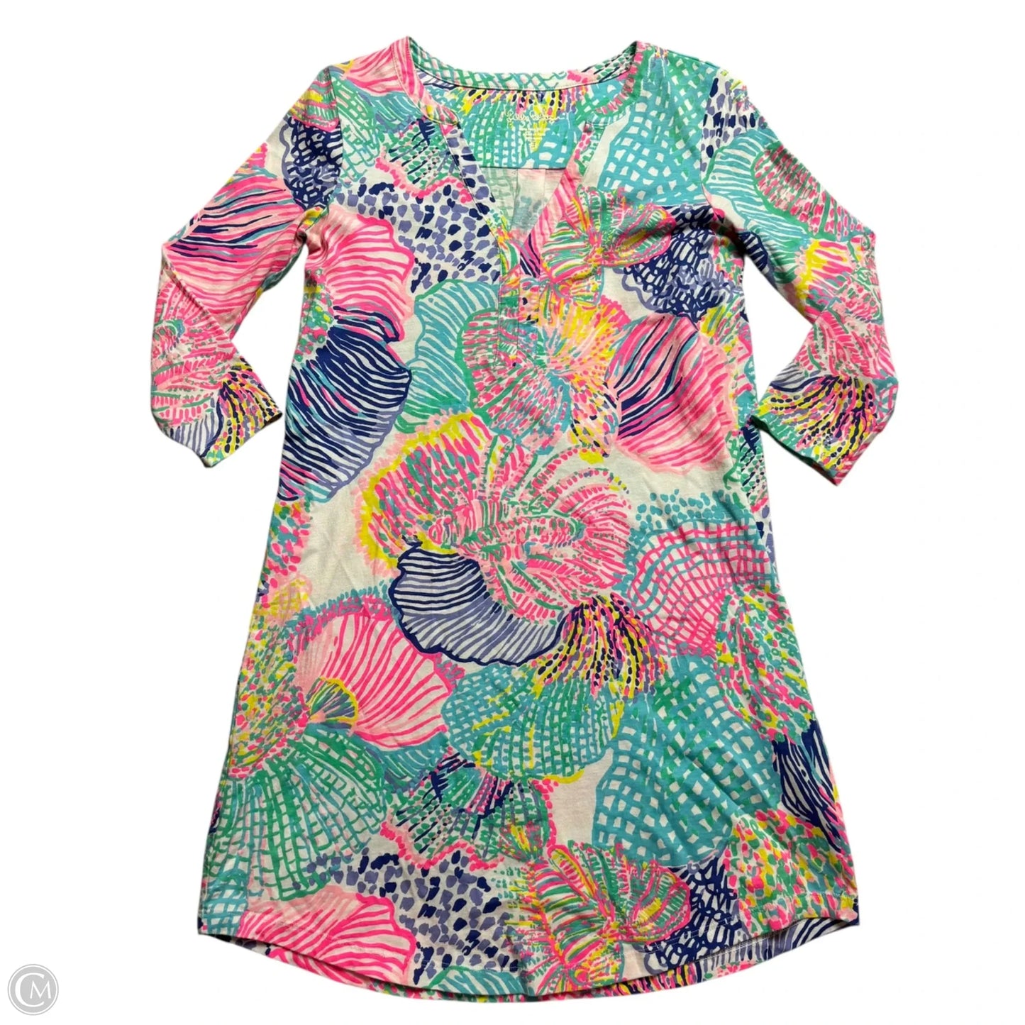 Dress Designer By Lilly Pulitzer In Nautical Print, Size: Xs