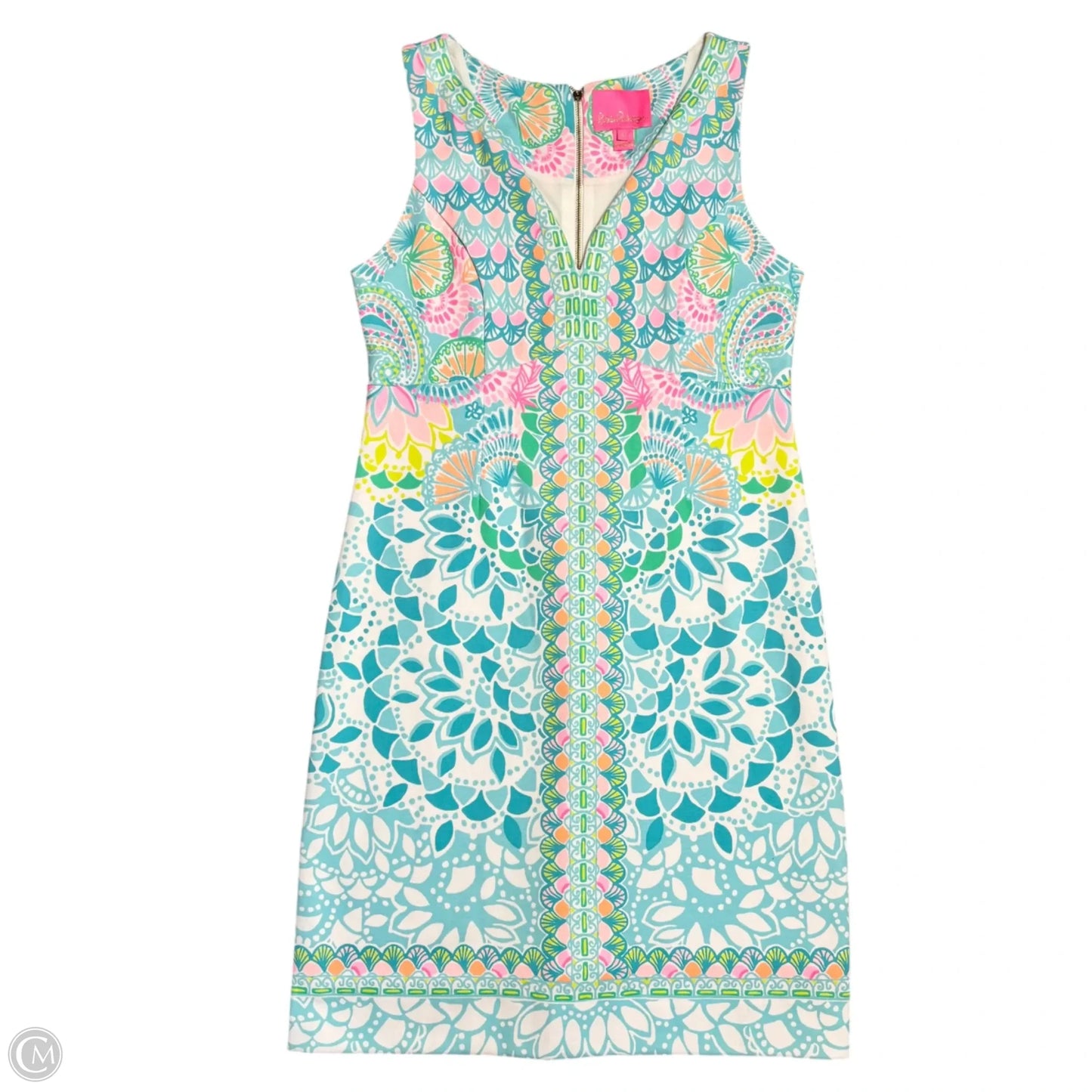 Dress Designer By Lilly Pulitzer In Teal, Size: S