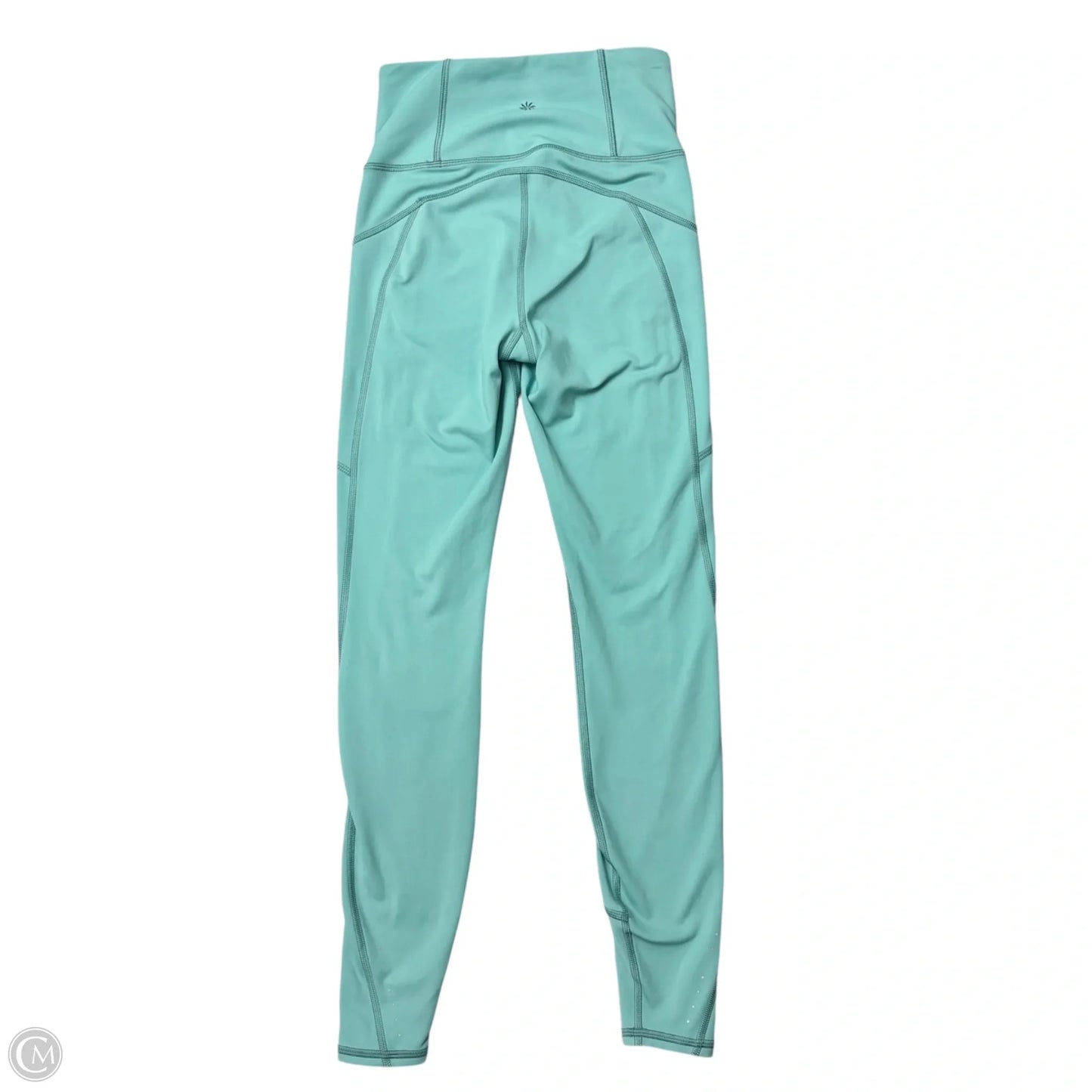 Athletic Leggings By Athleta In Teal, Size: Xxs