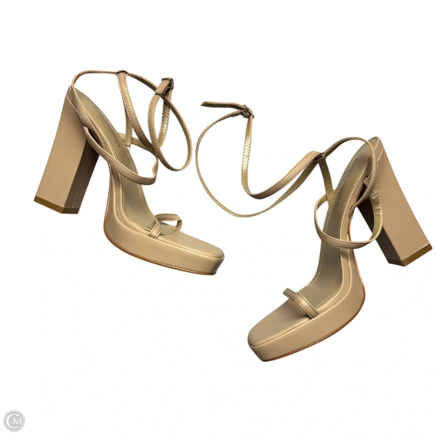 Shoes Heels Block By Marc Fisher In Pink, Size: 8
