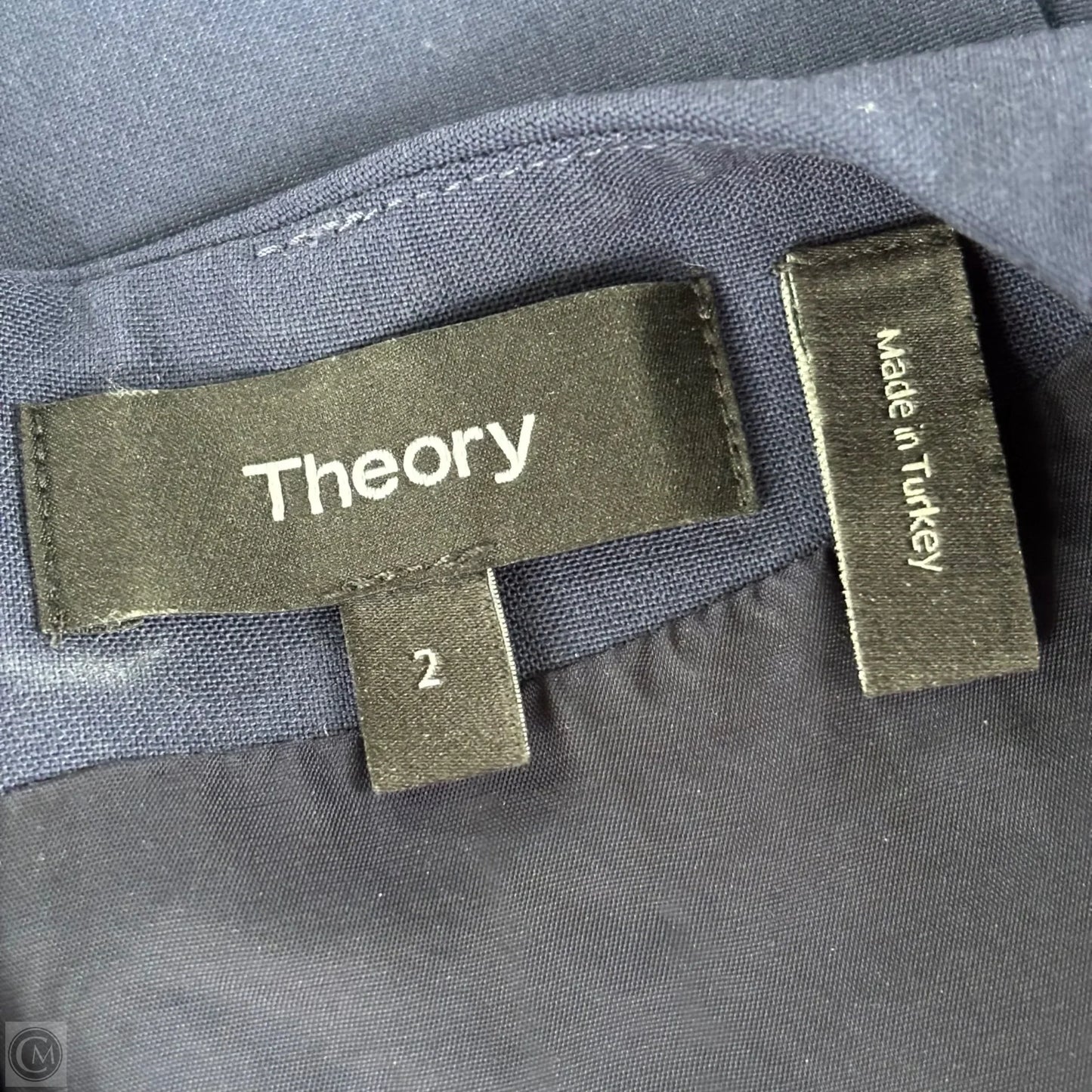 Dress Casual Short By Theory In Navy, Size: S