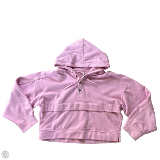 Sweatshirt Hoodie By Daily Practice By Anthropologie In Pink, Size: S