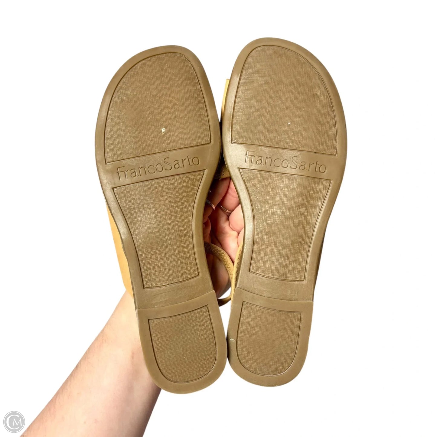 Sandals Flats By Franco Sarto In Tan, Size: 8
