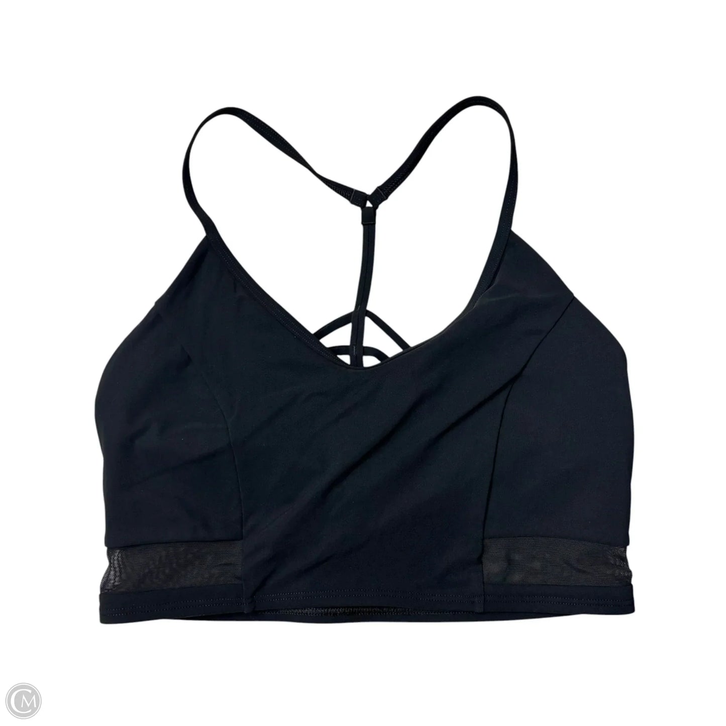 Athletic Bra By Lululemon In Black, Size: M