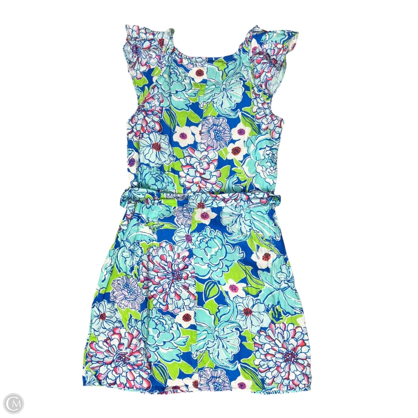 Dress Designer By Lilly Pulitzer In Floral Print, Size: S