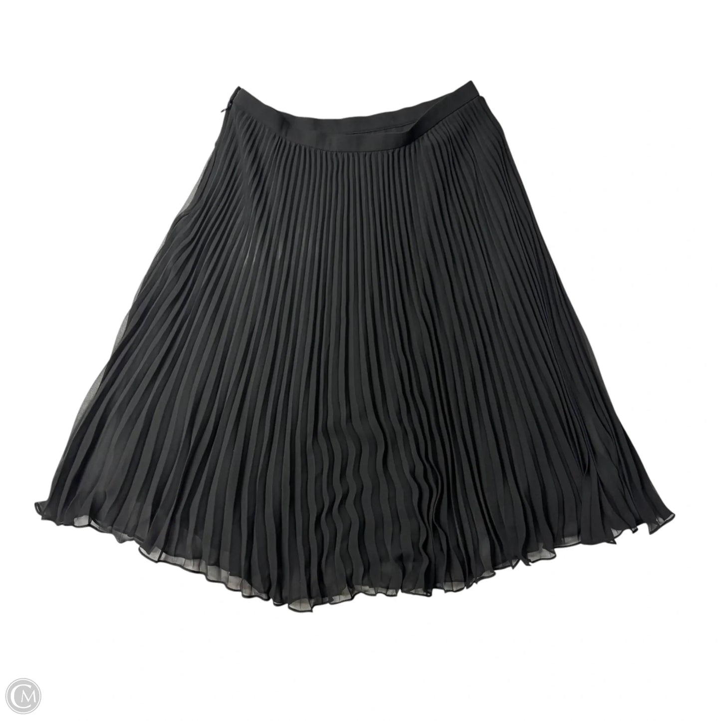 Skirt Midi By Polo Ralph Lauren In Black, Size: 12