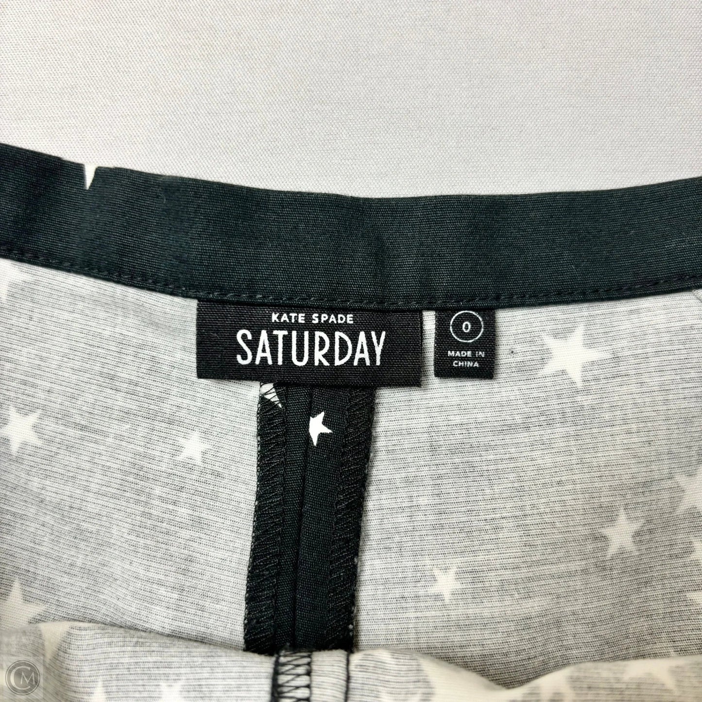 Shorts Designer By Kate Spade In Black & White, Size: 0