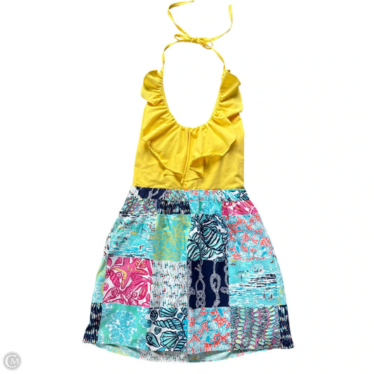 Dress Designer By Lilly Pulitzer In Nautical Print, Size: S