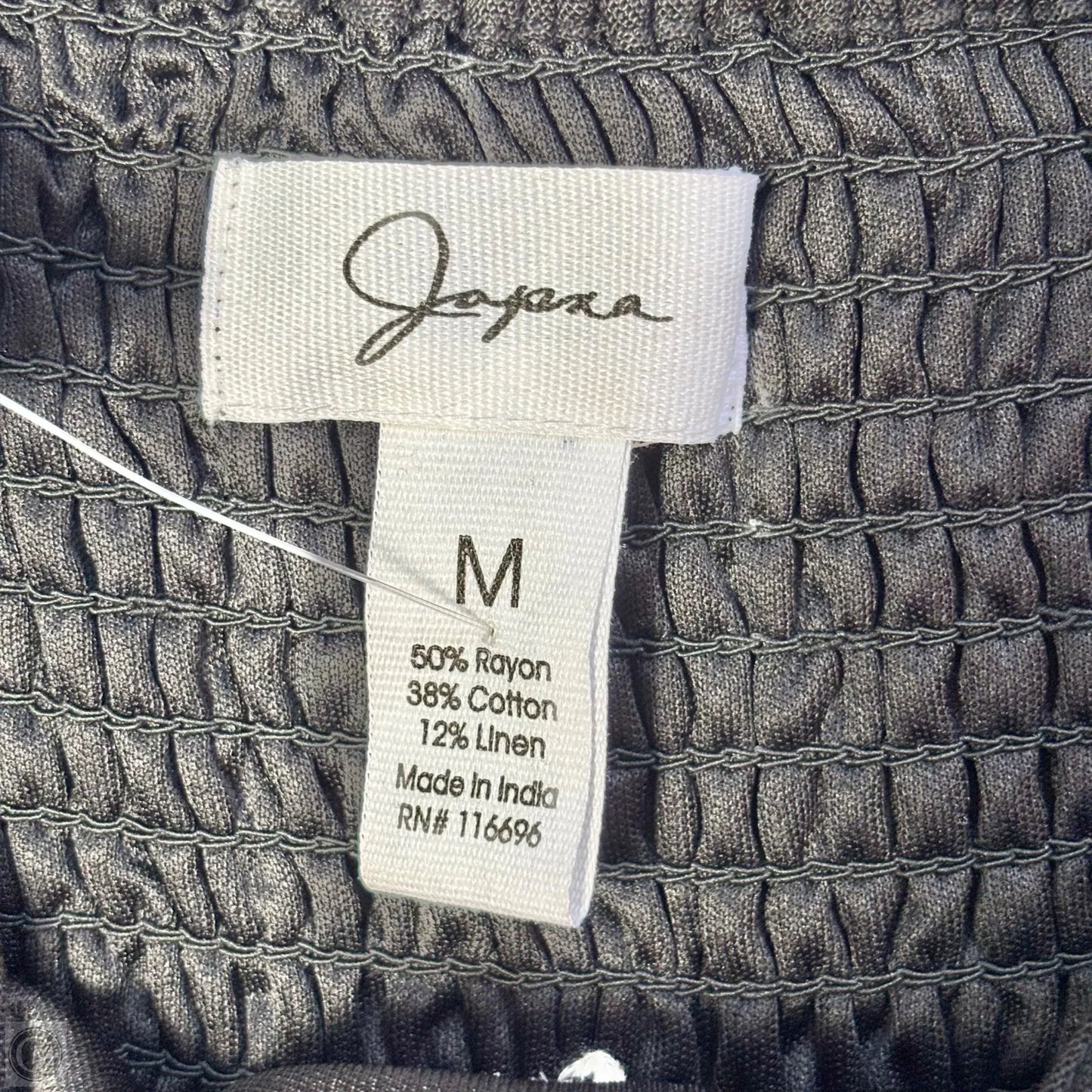 Dress Casual Maxi By Japna In Black & Tan, Size: M