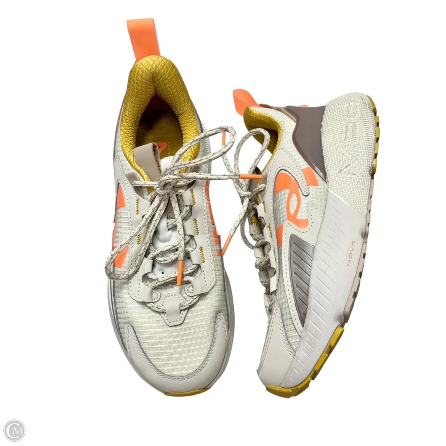Shoes Athletic By Under Armour In Orange & White, Size: 8.5