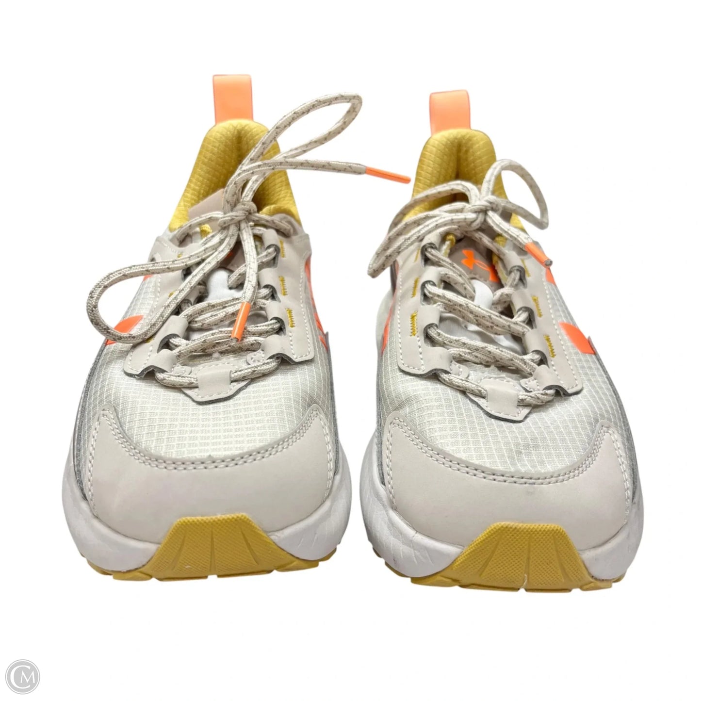Shoes Athletic By Under Armour In Orange & White, Size: 8.5
