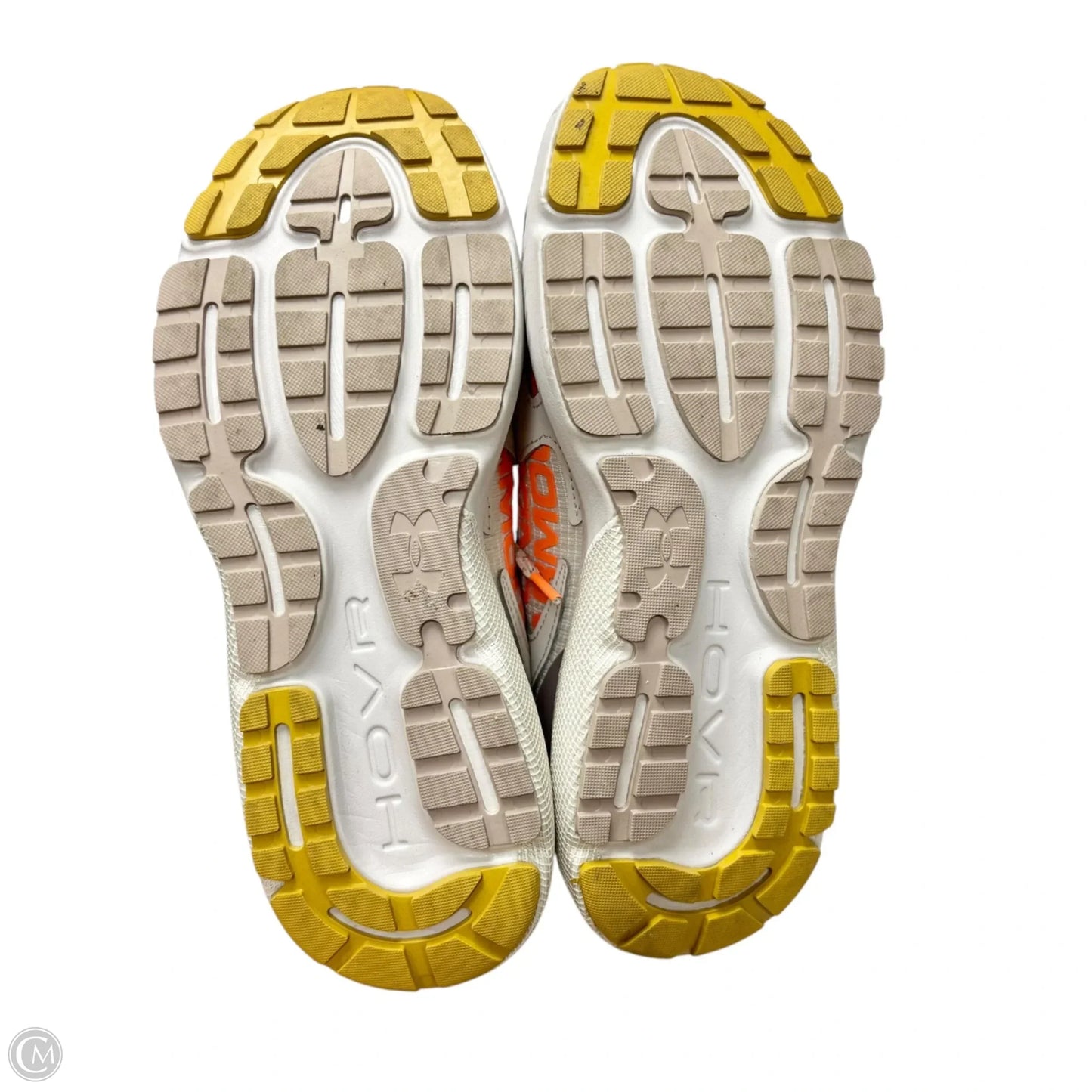 Shoes Athletic By Under Armour In Orange & White, Size: 8.5