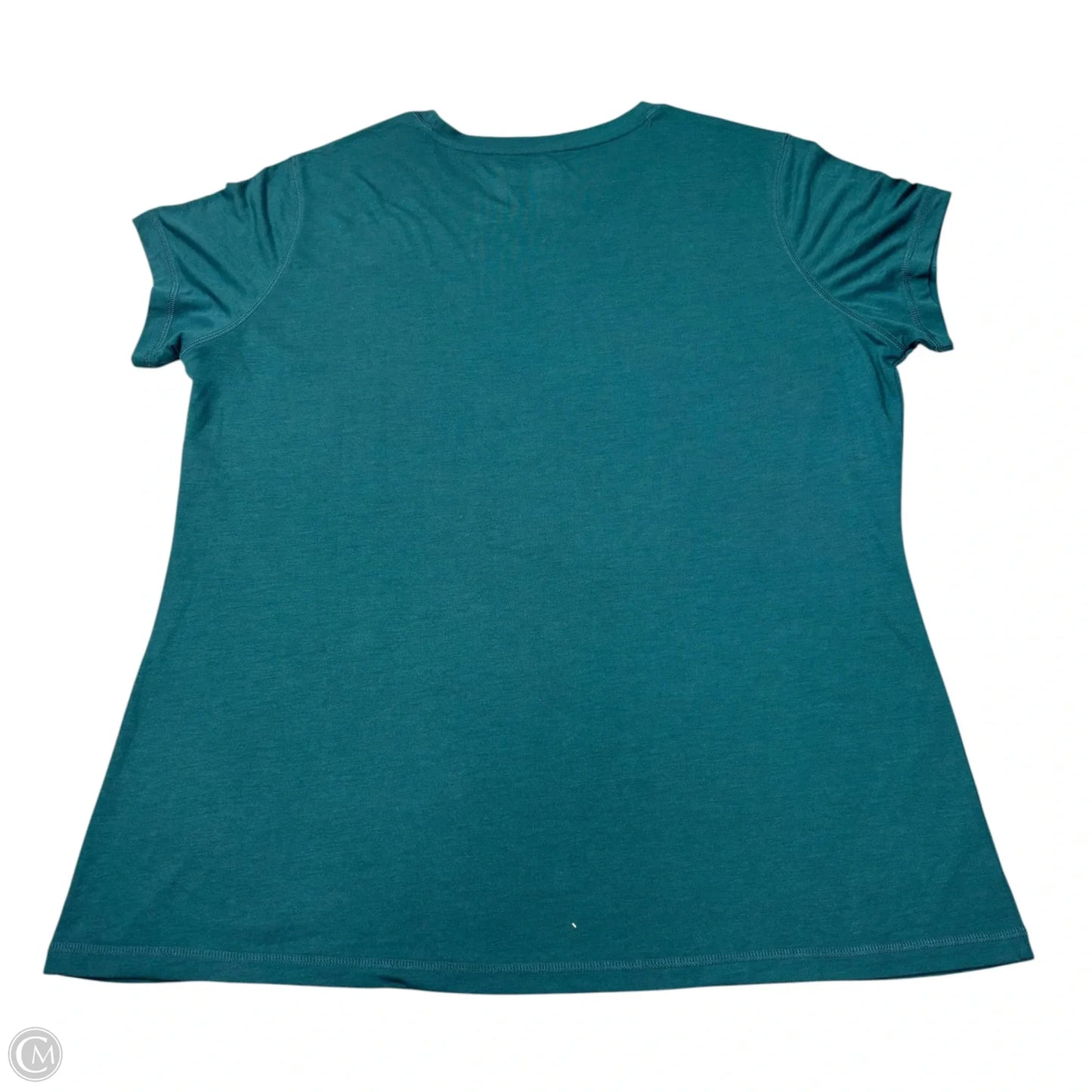 Top Short Sleeve By Nfl In Green, Size: 2x