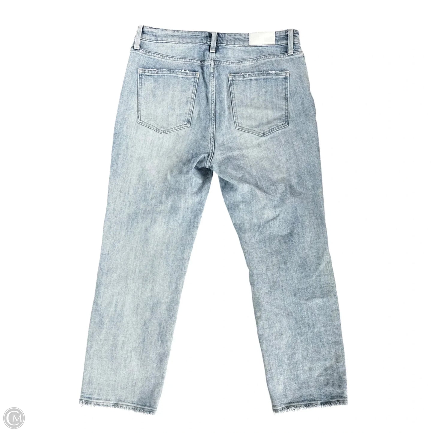 Jeans Straight By Pistola In Blue Denim, Size: 12