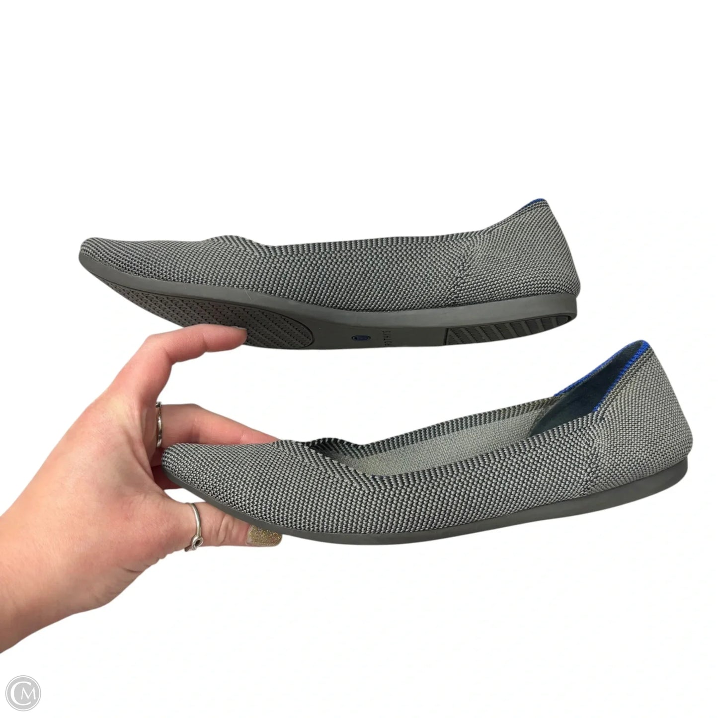 Shoes Flats By Rothys In Grey, Size: 7