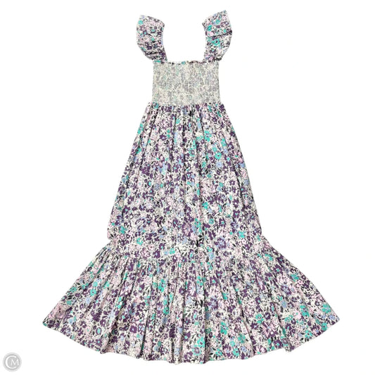 Dress Casual Maxi By Btb In Floral Print, Size: Xs