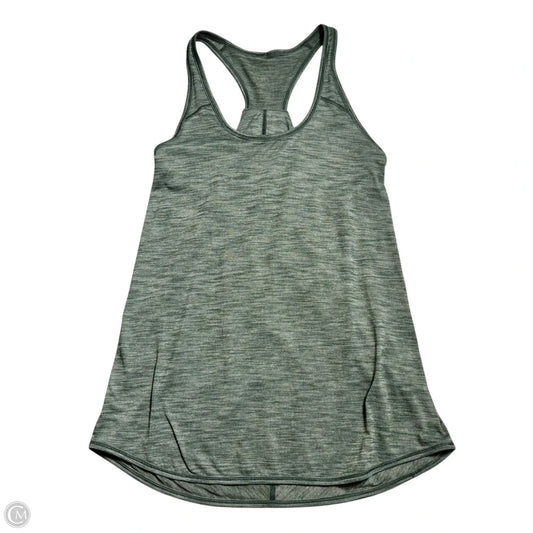 Athletic Tank Top By Lululemon In Green, Size: S