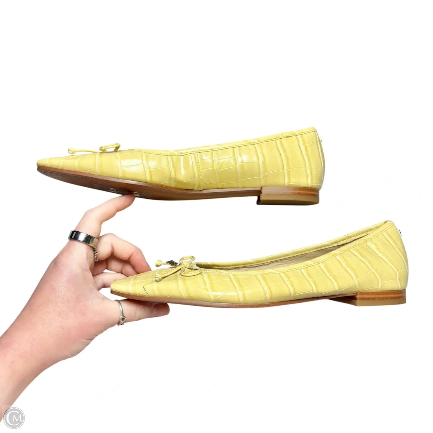 Shoes Flats By Sam Edelman In Yellow, Size: 9