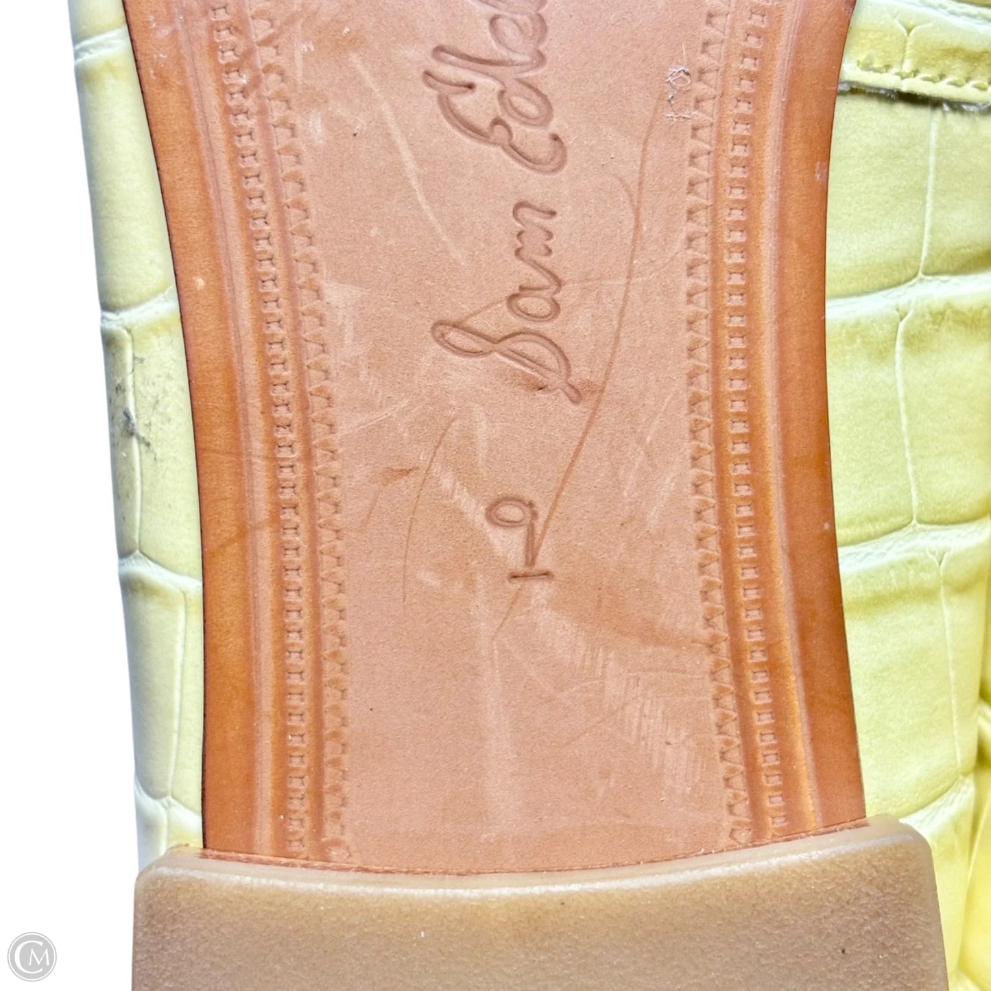 Shoes Flats By Sam Edelman In Yellow, Size: 9
