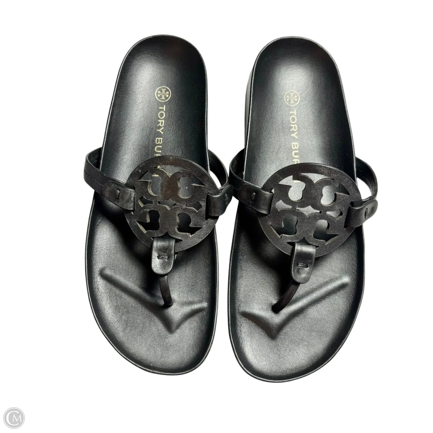 Sandals Designer By Tory Burch In Black, Size: 9