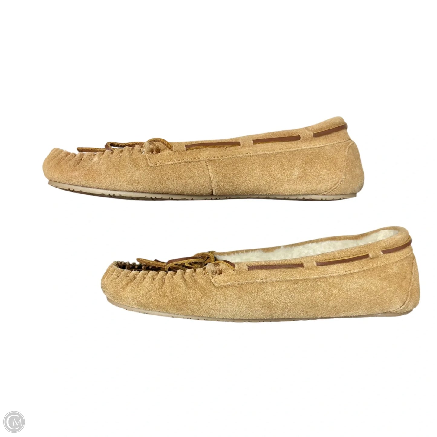 Shoes Flats By Minnetonka In Animal Print, Size: 10