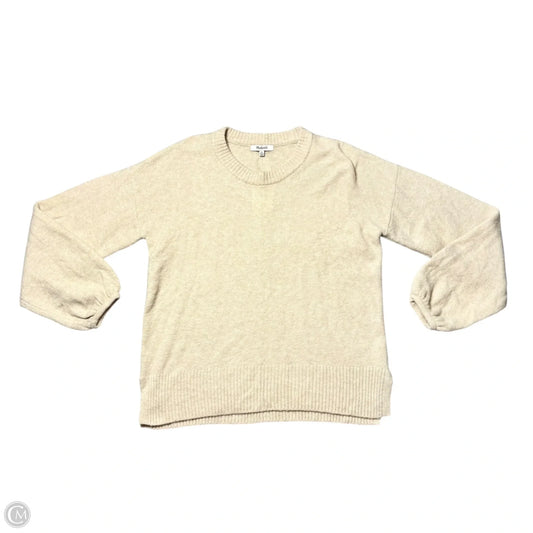 Sweater By Madewell In Cream, Size: Xs