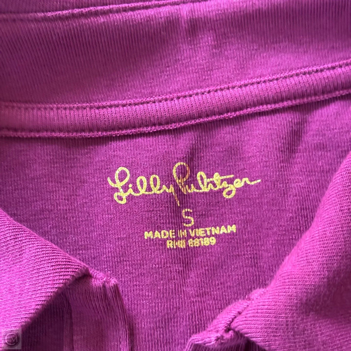 Top Long Sleeve Designer By Lilly Pulitzer In Purple, Size: S