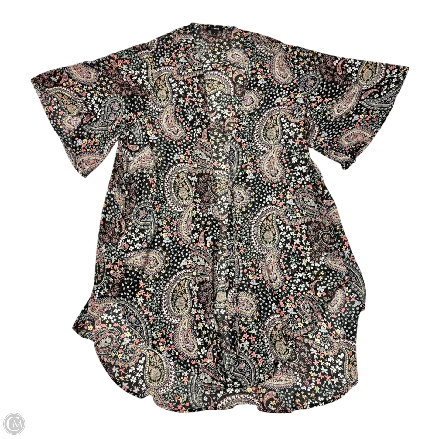 Kimono By Torrid In Nautical Print, Size: 3x