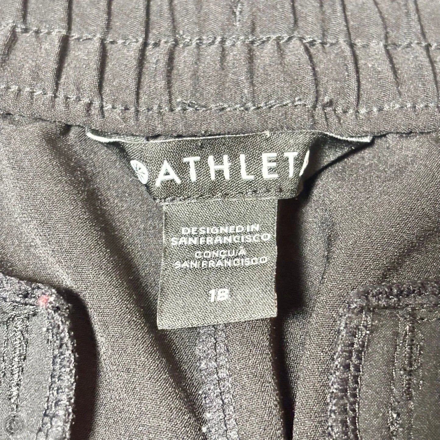 Athletic Pants By Athleta In Black, Size: 18