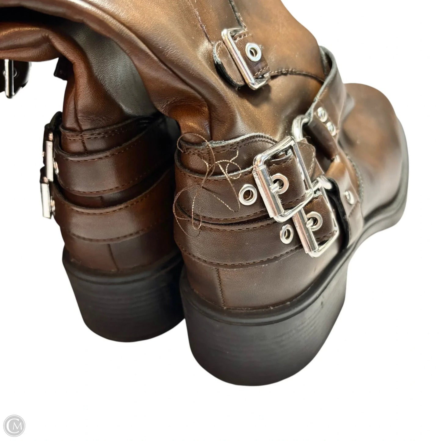 Boots Combat By Madden Girl In Brown, Size: 10