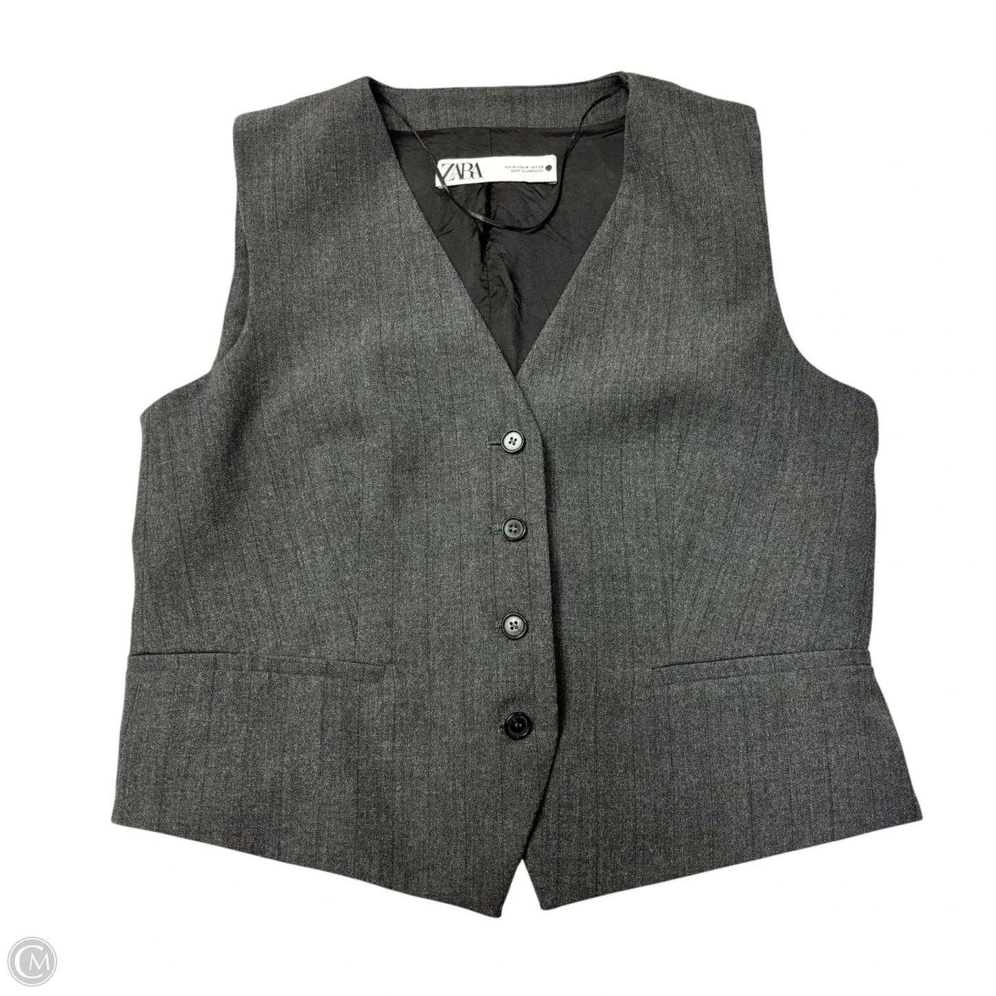 Vest Other By Zara In Grey, Size: M