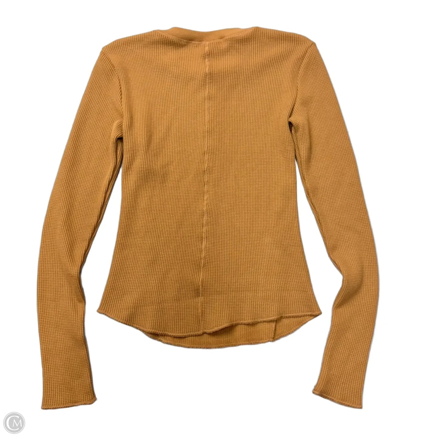 Top Long Sleeve By Skims In Brown, Size: M