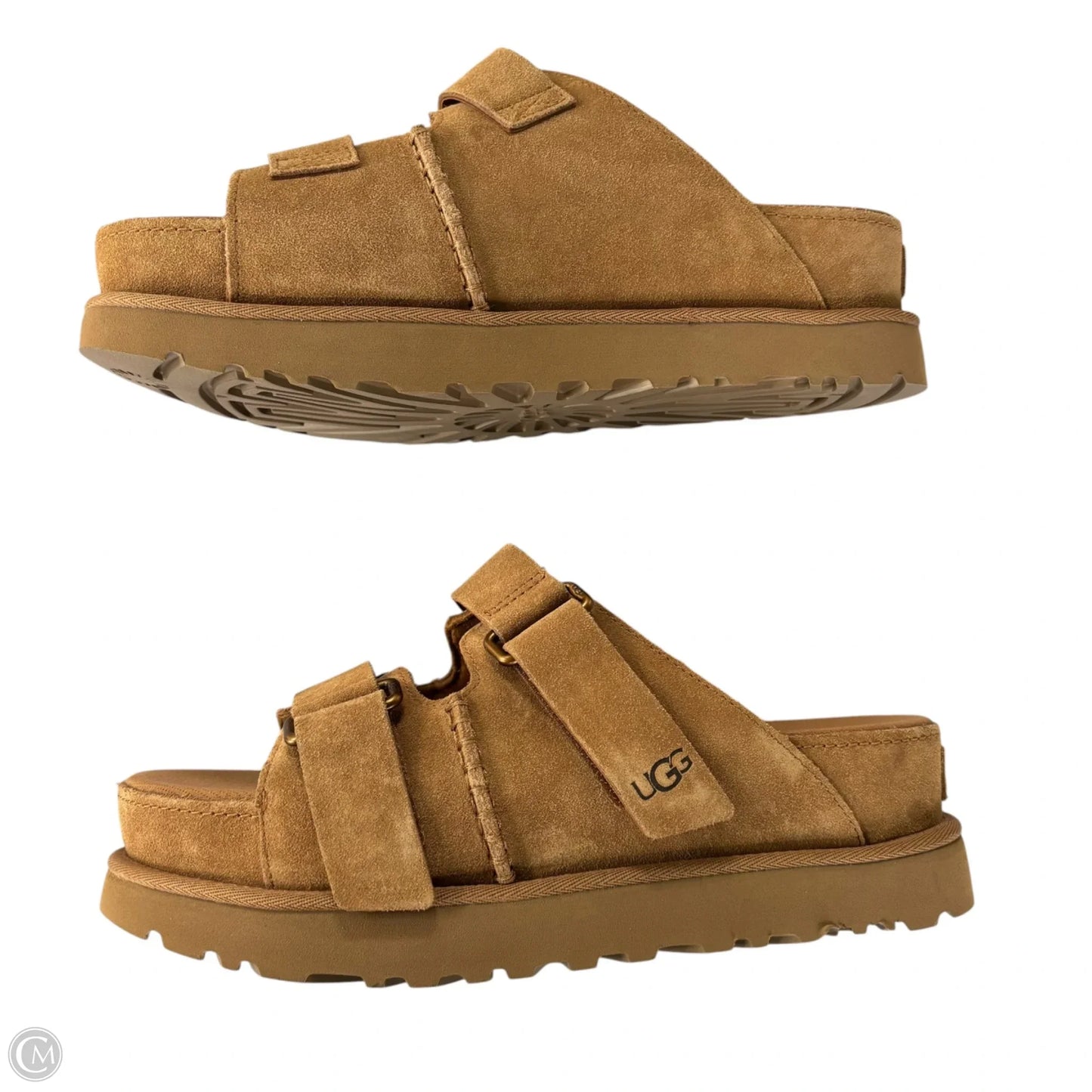 Shoes Designer By Ugg In Brown, Size: 10