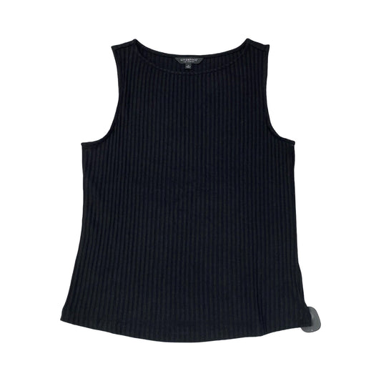 Top Sleeveless By Liverpool In Black, Size:M