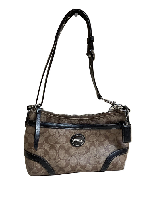 Handbag Designer By Coach In Brown, Size:Medium